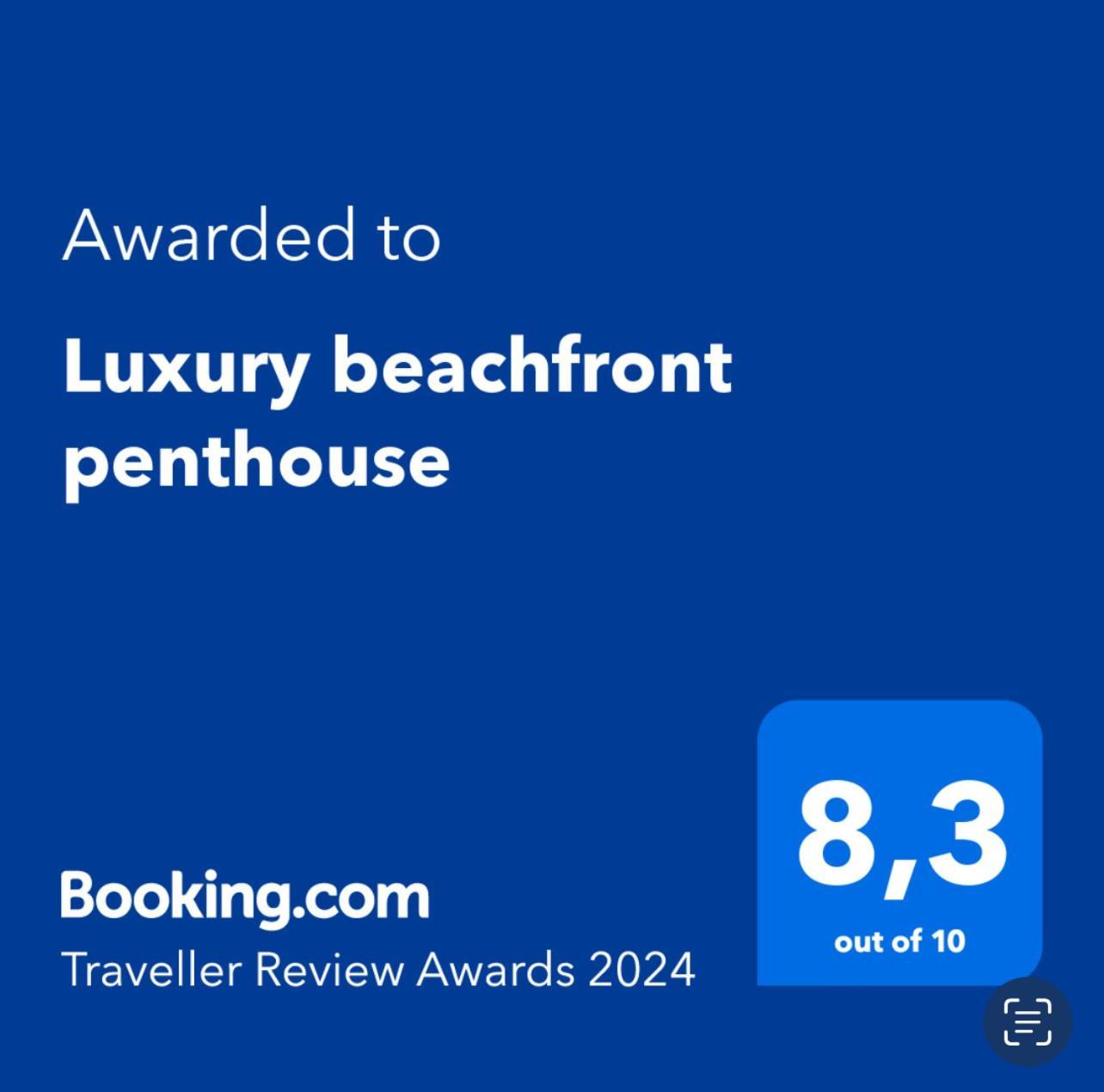 Luxury Beachfront Penthouse El Médano Dış mekan fotoğraf