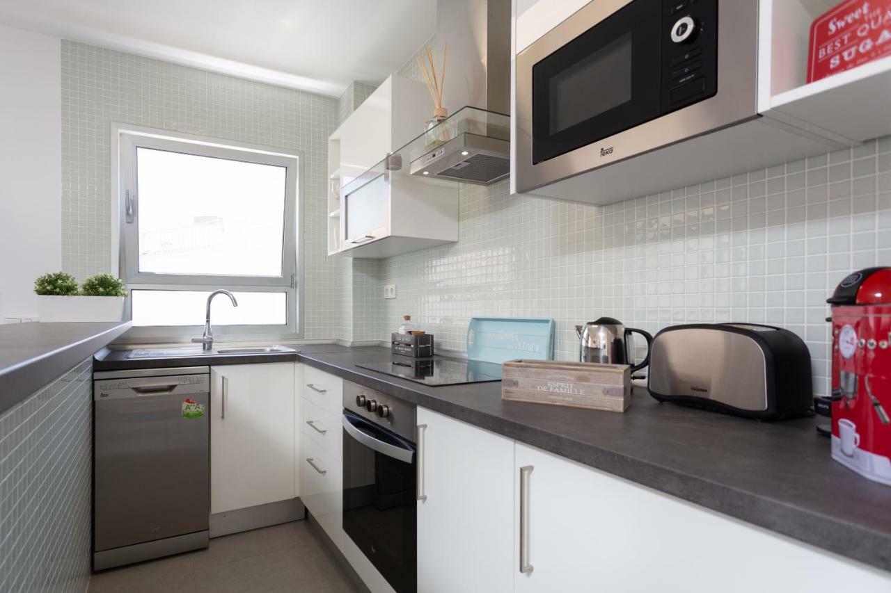 Luxury Beachfront Penthouse El Médano Dış mekan fotoğraf